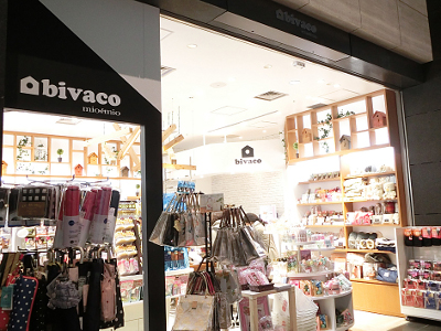 bivaco miomio 大手町店、オフィス女子がブランチ感覚で立ち寄る小型セレクトショップ