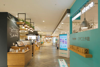 ＠cosme store上野マルイ店、コト活動を強化する店舗へ一新