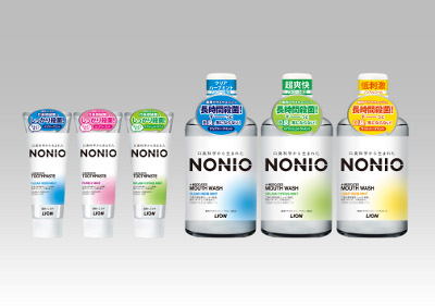 ライオン、口臭ケアの新ブランド「NONIO（ノニオ）」導入