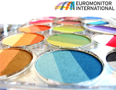 ユーロモニター、世界の化粧品市場規模を調査