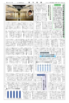 【週刊粧業】矢野経済研究所、ドクターズコスメ市場に関する調査を実施