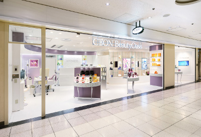 シーボン、物販と簡単エステの新業態「BeautyOasis 新宿サブナード店」を展開