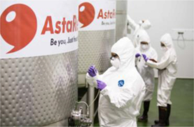 アスタリール、グループ企業に抗酸化成分アスタキサンチンを提供