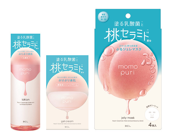 momopuri（ももぷり）、塗る乳酸菌と桃セラミドに注目
