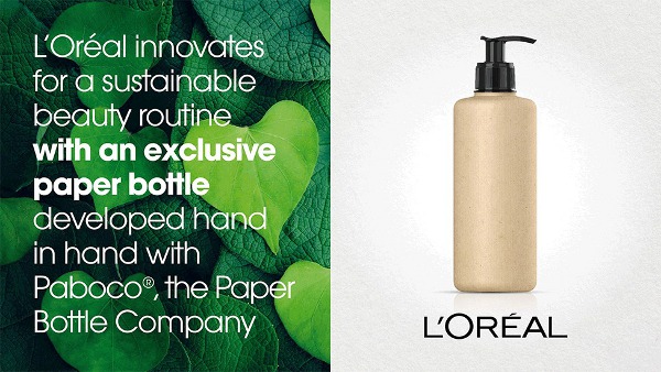 ロレアル、デンマークの紙容器企業と提携、21年から新製品発売
