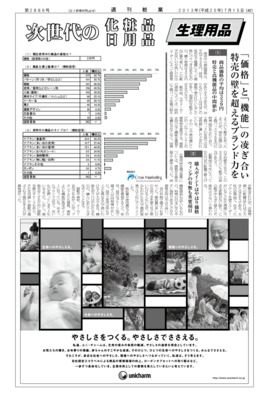 【消費者アンケート調査】生理用品の使用状況(2013年)