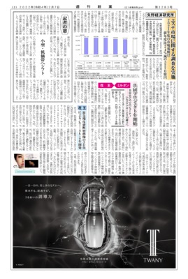 【週刊粧業】矢野経済研究所、エステ市場に関する調査を実施